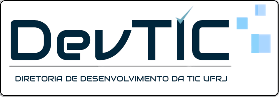 Logo da Diretoria de Desenvolvimento de Sistemas da TIC-UFRJ
